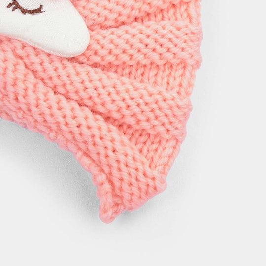 Woolen Baby Turban Cap/Hat