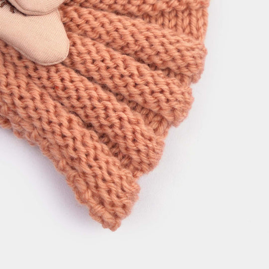 Woolen Tarbun Cap Brown YB-179