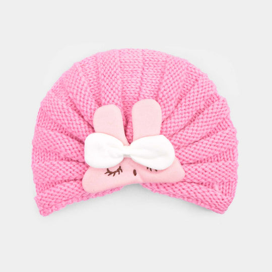 Woolen Baby Turban Cap/Hat