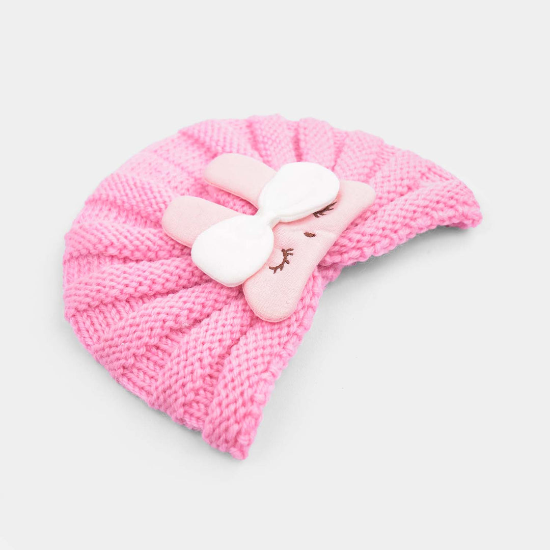 Woolen Baby Turban Cap/Hat