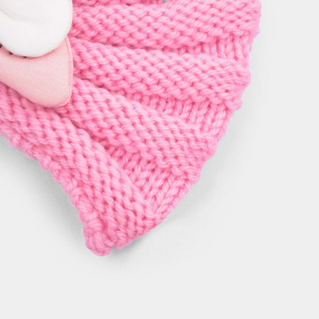 Woolen Baby Turban Cap/Hat
