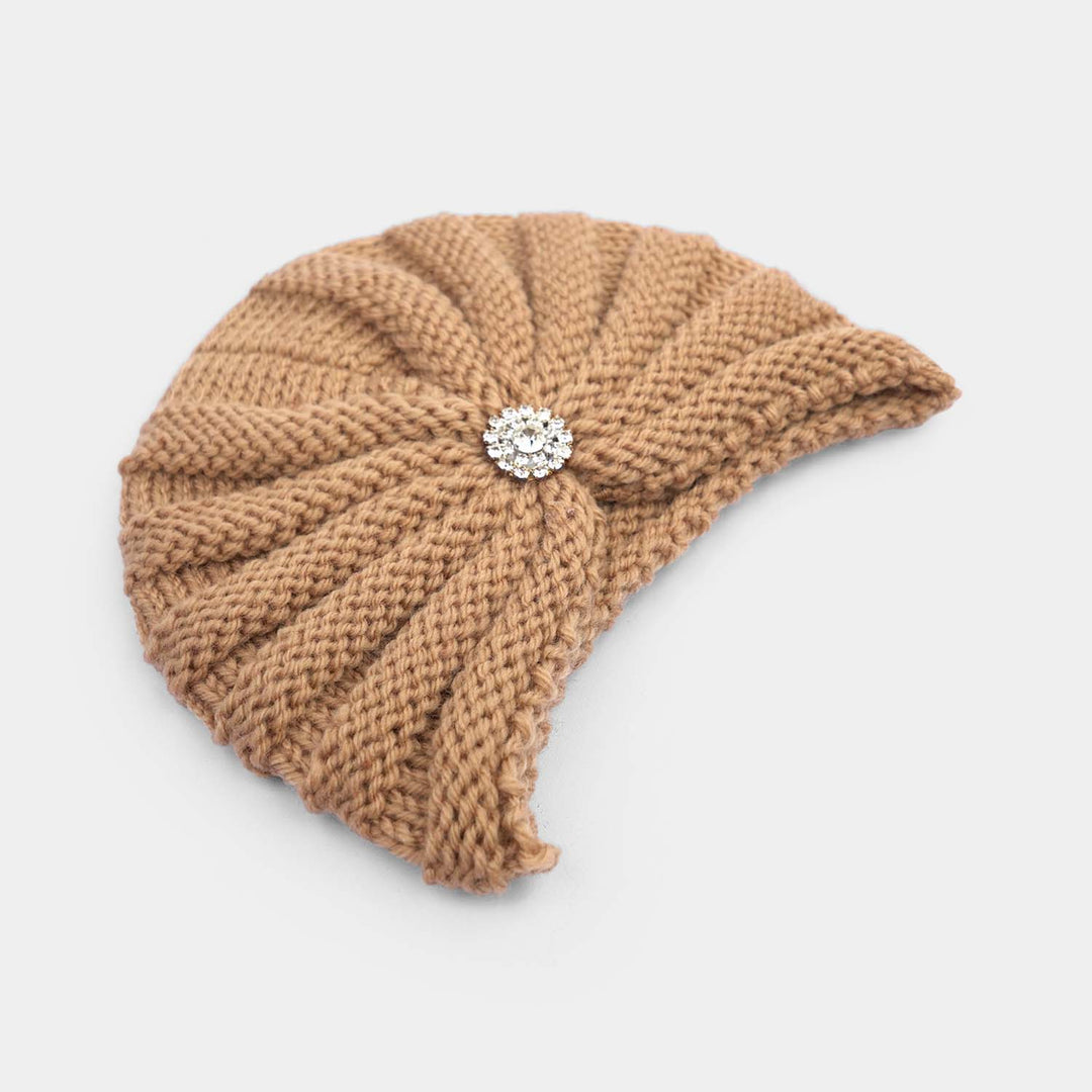 Woolen Baby Turban Cap/Hat