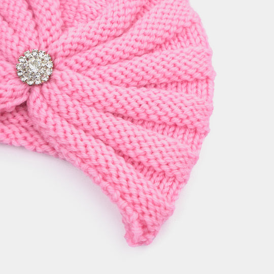 Woolen Baby Turban Cap/Hat