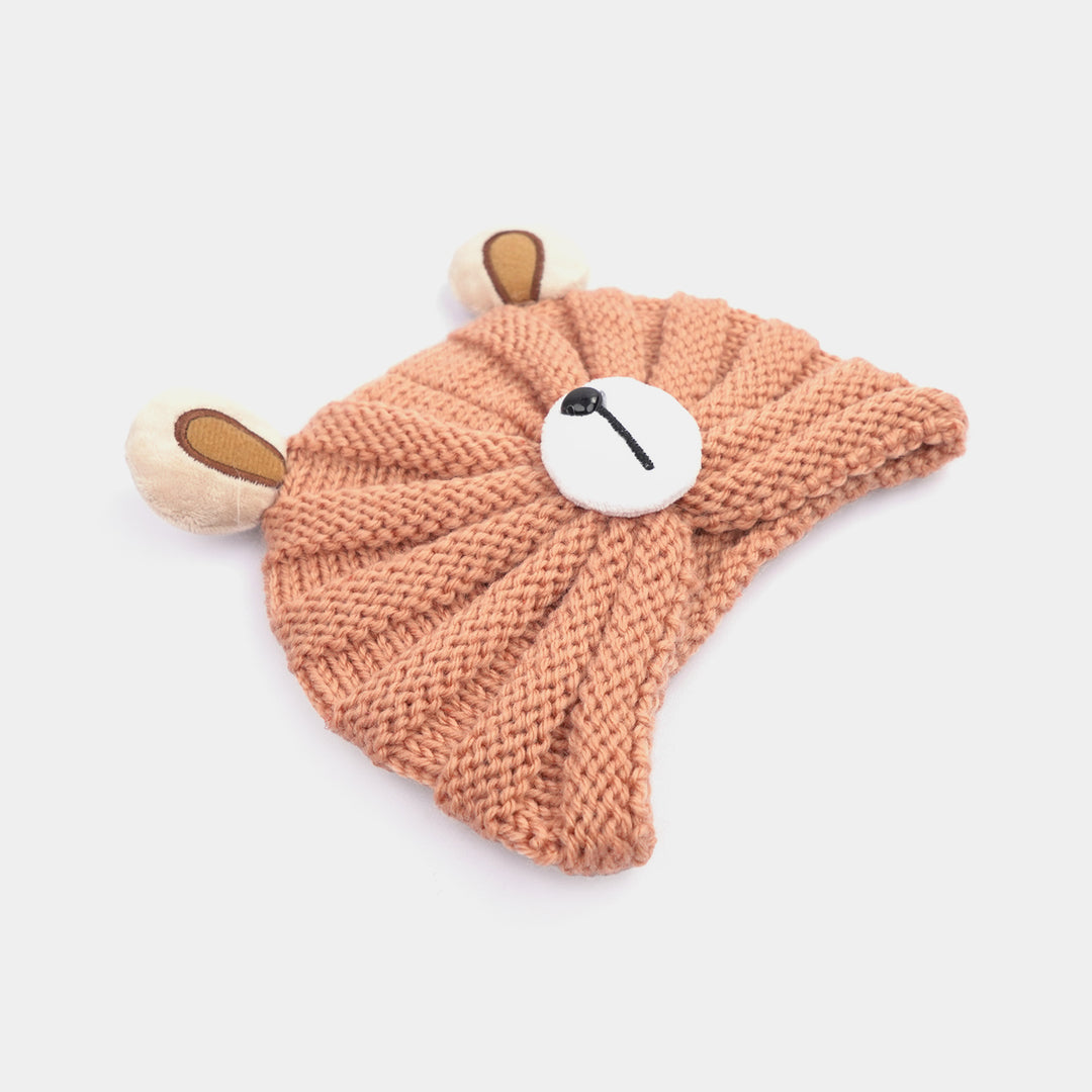 Woolen Baby Turban Cap/Hat