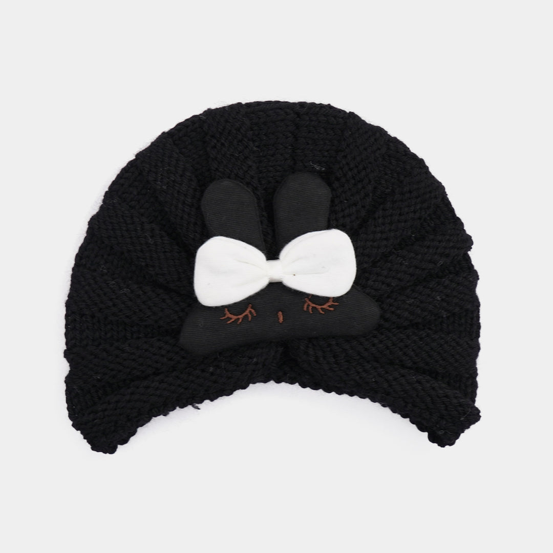 Woolen Baby Turban Cap/Hat