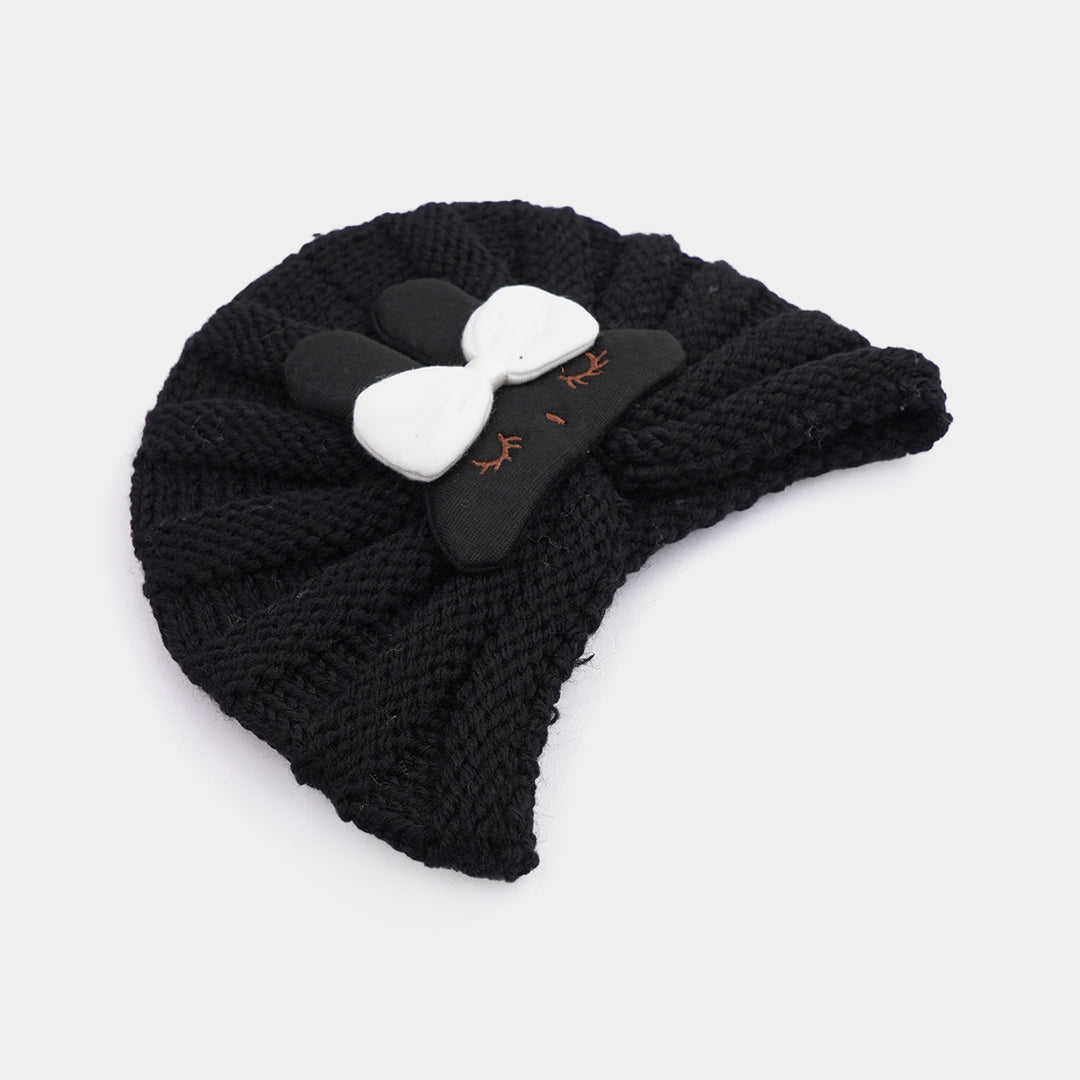 Woolen Baby Turban Cap/Hat