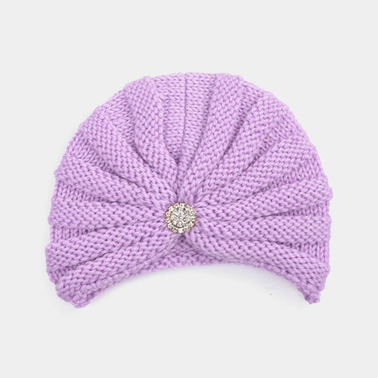 Woolen Baby Turban Cap/Hat