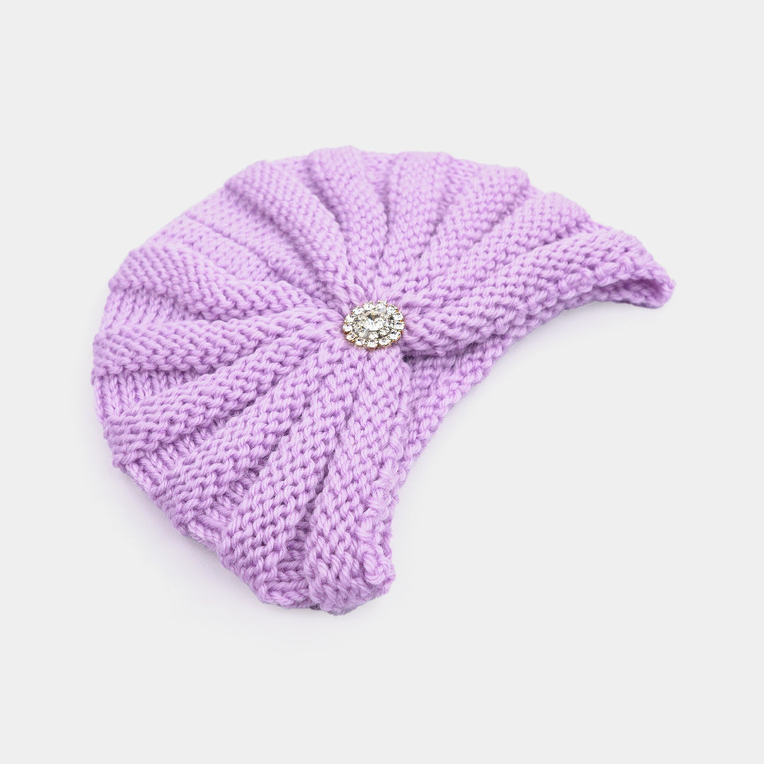 Woolen Baby Turban Cap/Hat