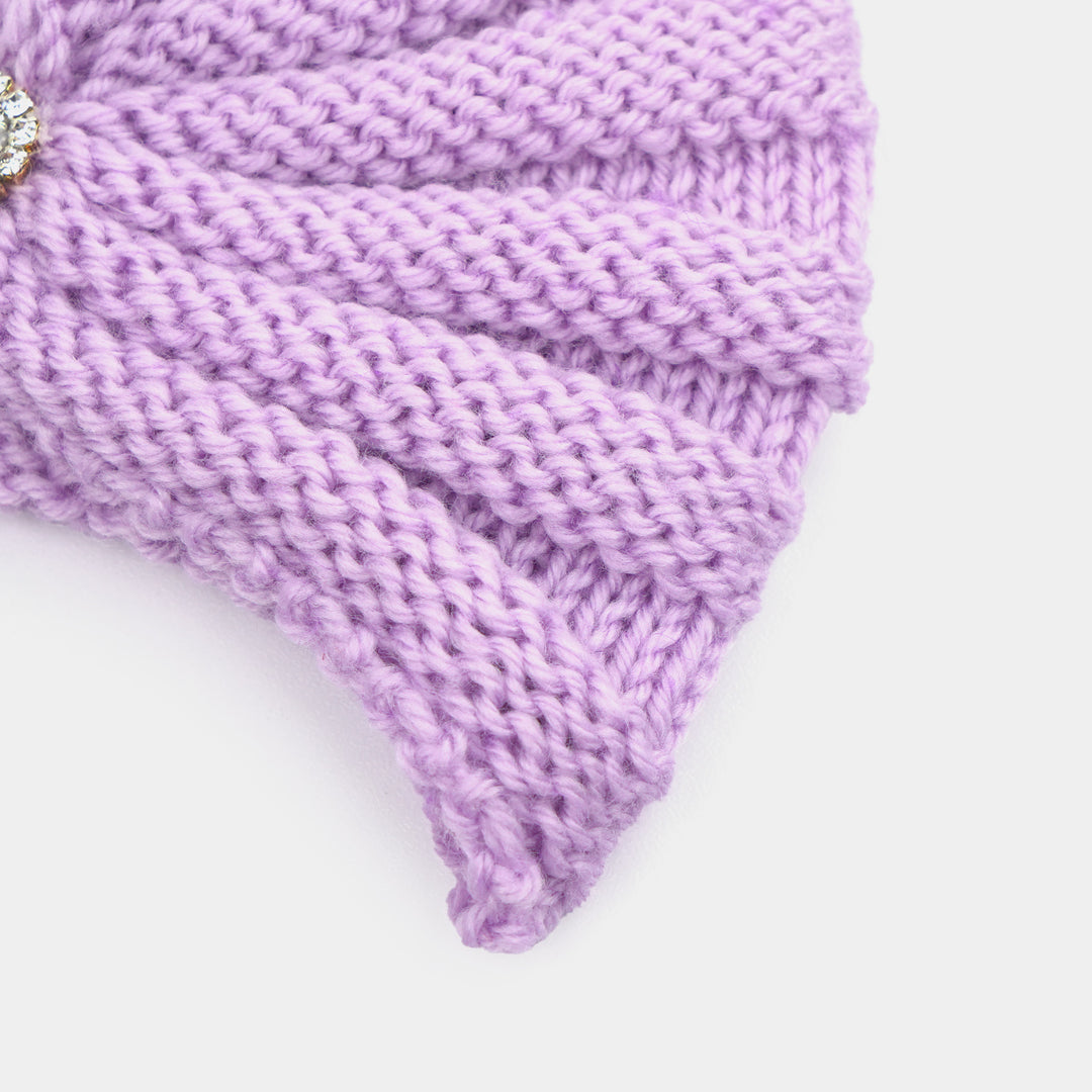 Woolen Baby Turban Cap/Hat