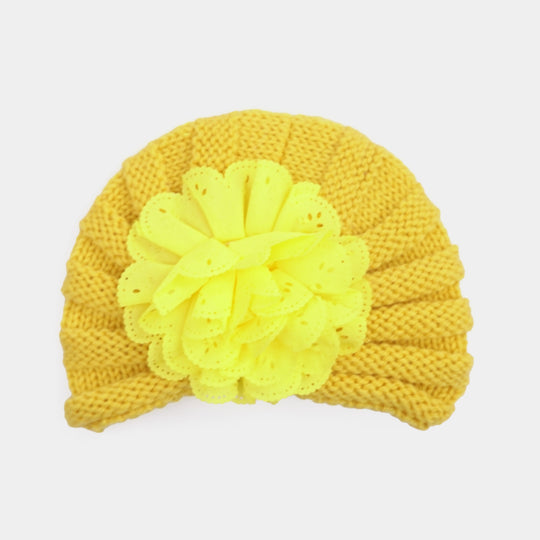 Woolen Baby Turban Cap/Hat