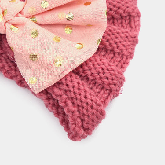Woolen Baby Turban Cap/Hat