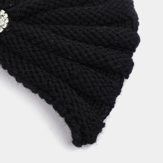 Woolen Baby Turban Cap/Hat