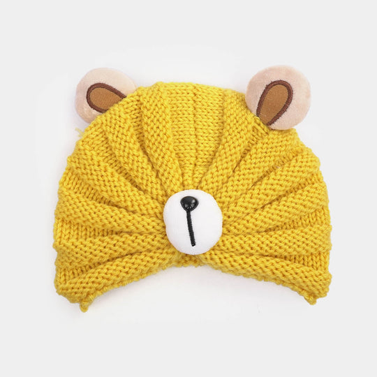 Woolen Baby Turban Cap/Hat