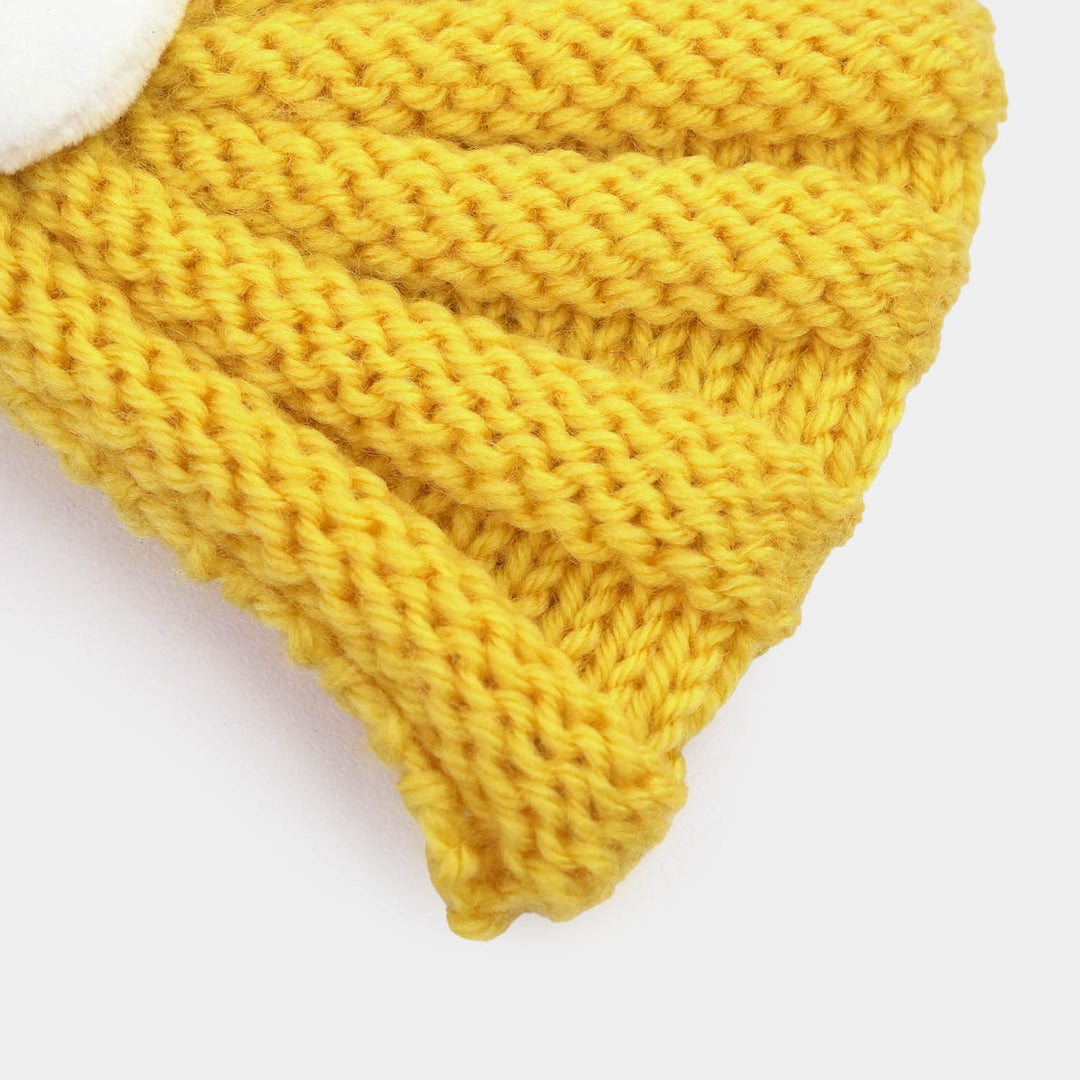 Woolen Baby Turban Cap/Hat
