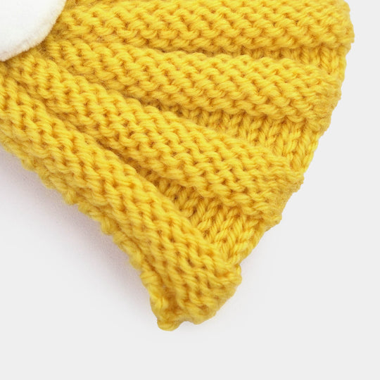 Woolen Baby Turban Cap/Hat