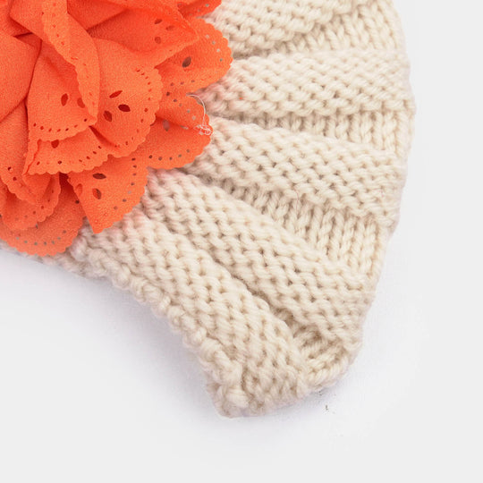 Woolen Baby Turban Cap/Hat