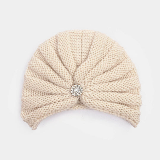 Woolen Baby Turban Cap/Hat