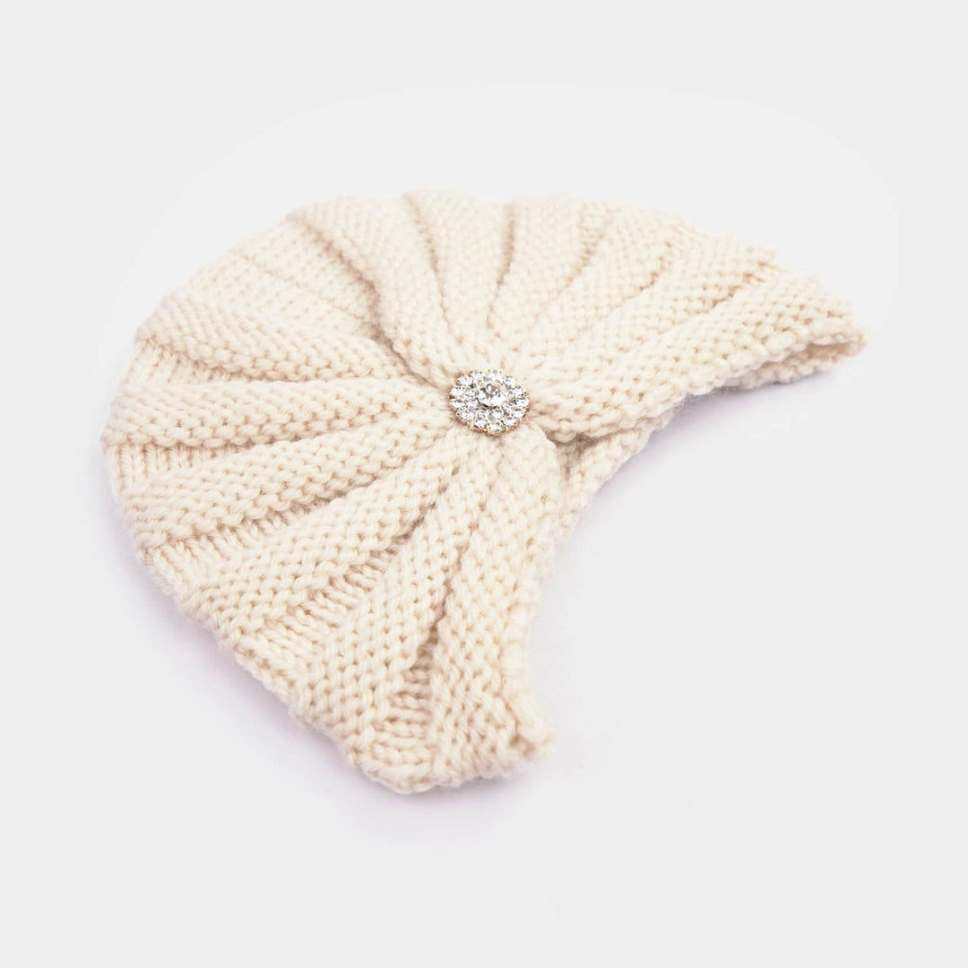 Woolen Baby Turban Cap/Hat