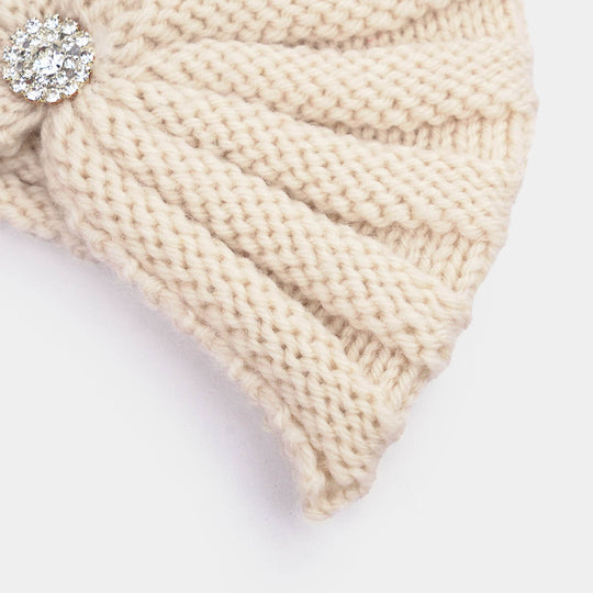 Woolen Baby Turban Cap/Hat