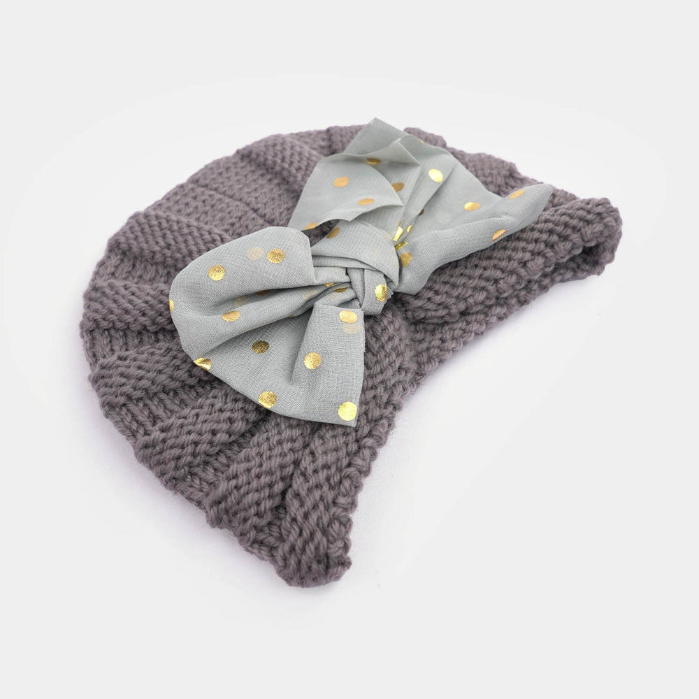 Woolen Baby Turban Cap/Hat