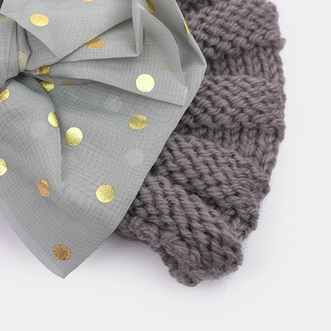 Woolen Baby Turban Cap/Hat