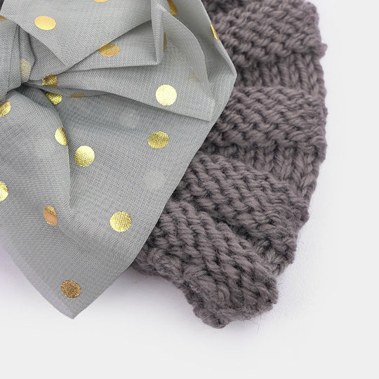 Woolen Baby Turban Cap/Hat