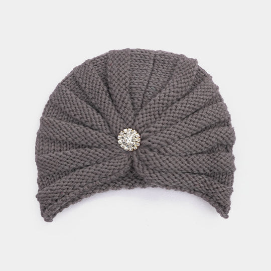 Woolen Baby Turban Cap/Hat