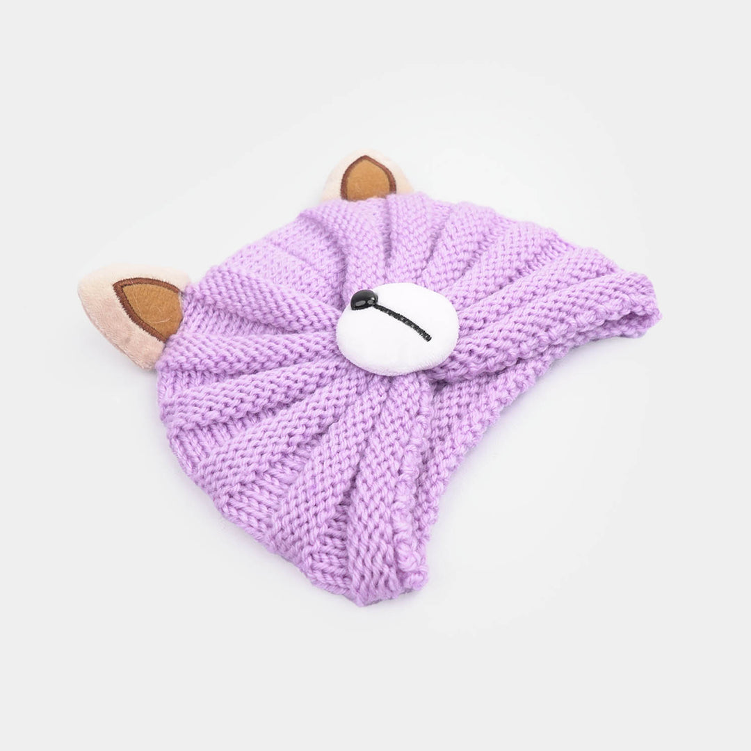 Woolen Baby Turban Cap/Hat