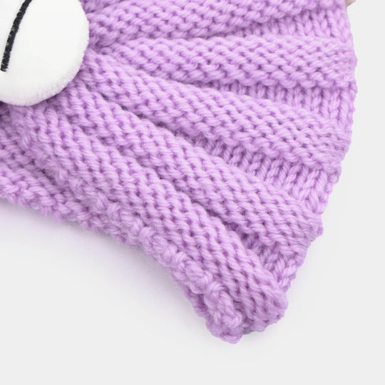 Woolen Baby Turban Cap/Hat
