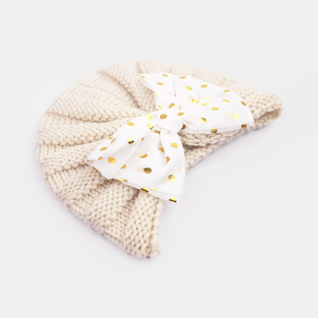 Woolen Baby Turban Cap/Hat