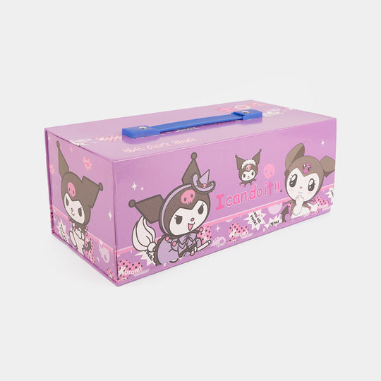 Cartoon Character Multi-Layer Art and Stationery Set