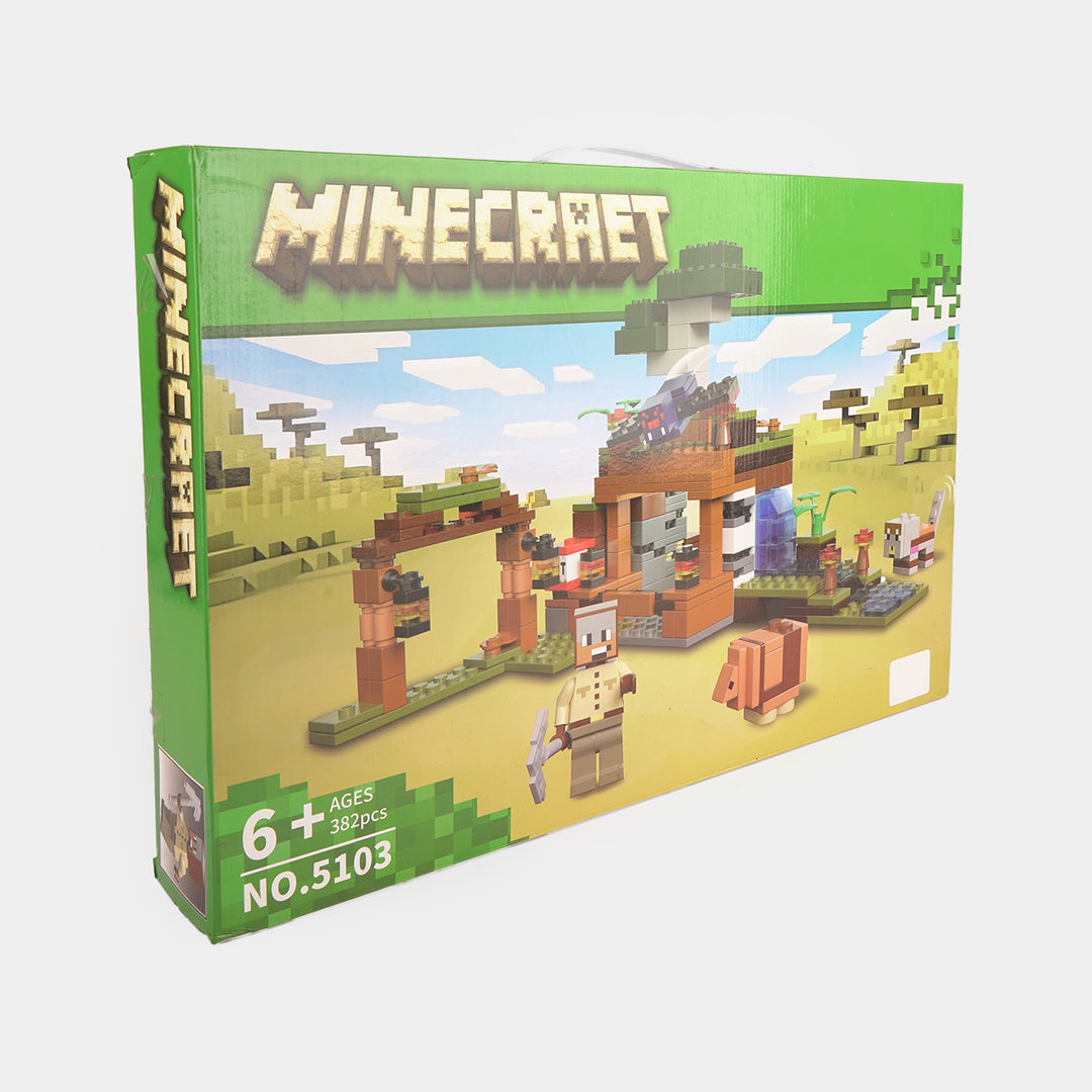 Minecraft Construction Building Block Set