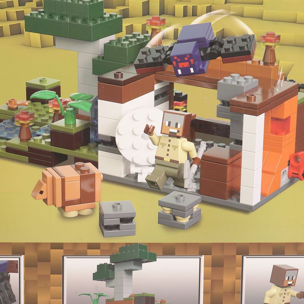 Minecraft Construction Building Block Set