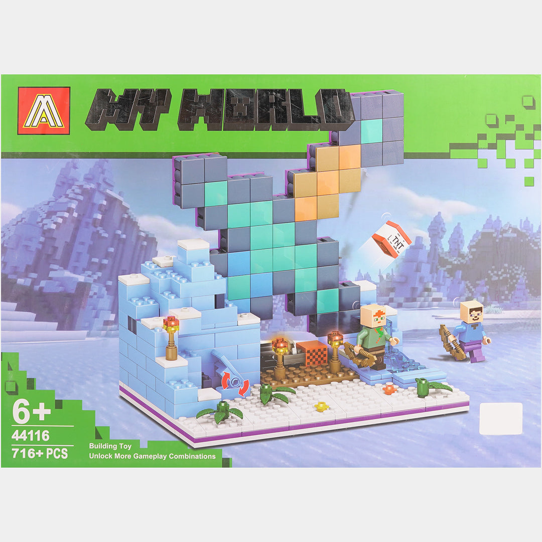 Minecraft Construction Building Block Set