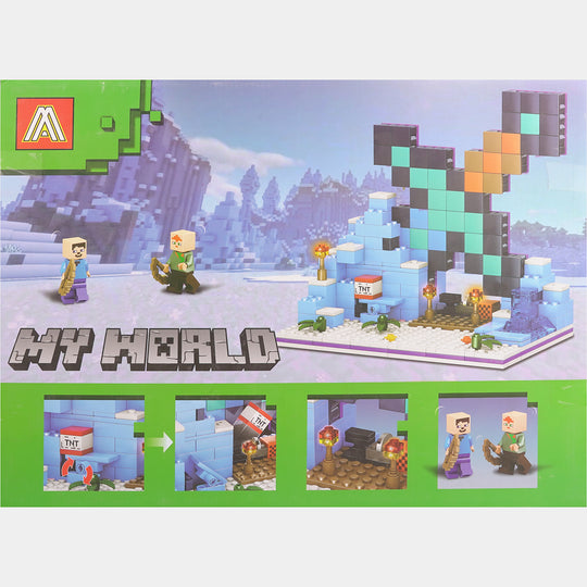 Minecraft Construction Building Block Set
