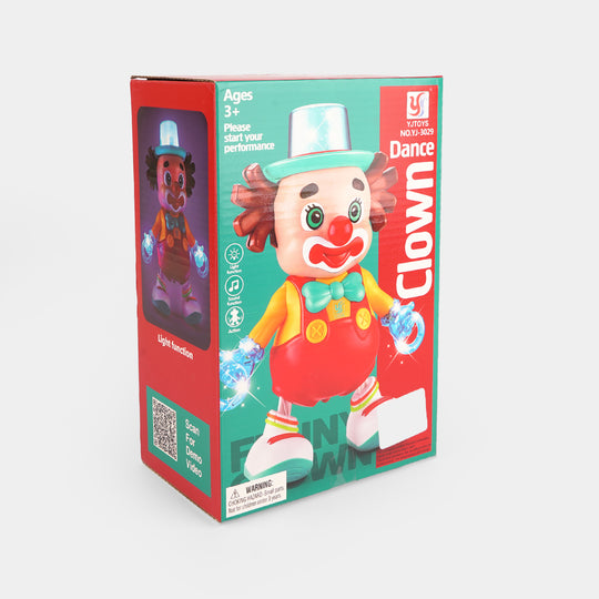 Dancing Clown Joker with Music Flashing Lights Toy