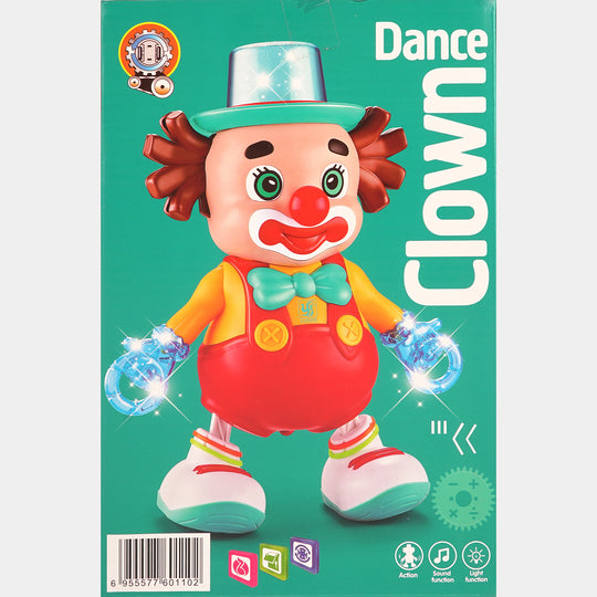 Dancing Clown Joker with Music Flashing Lights Toy