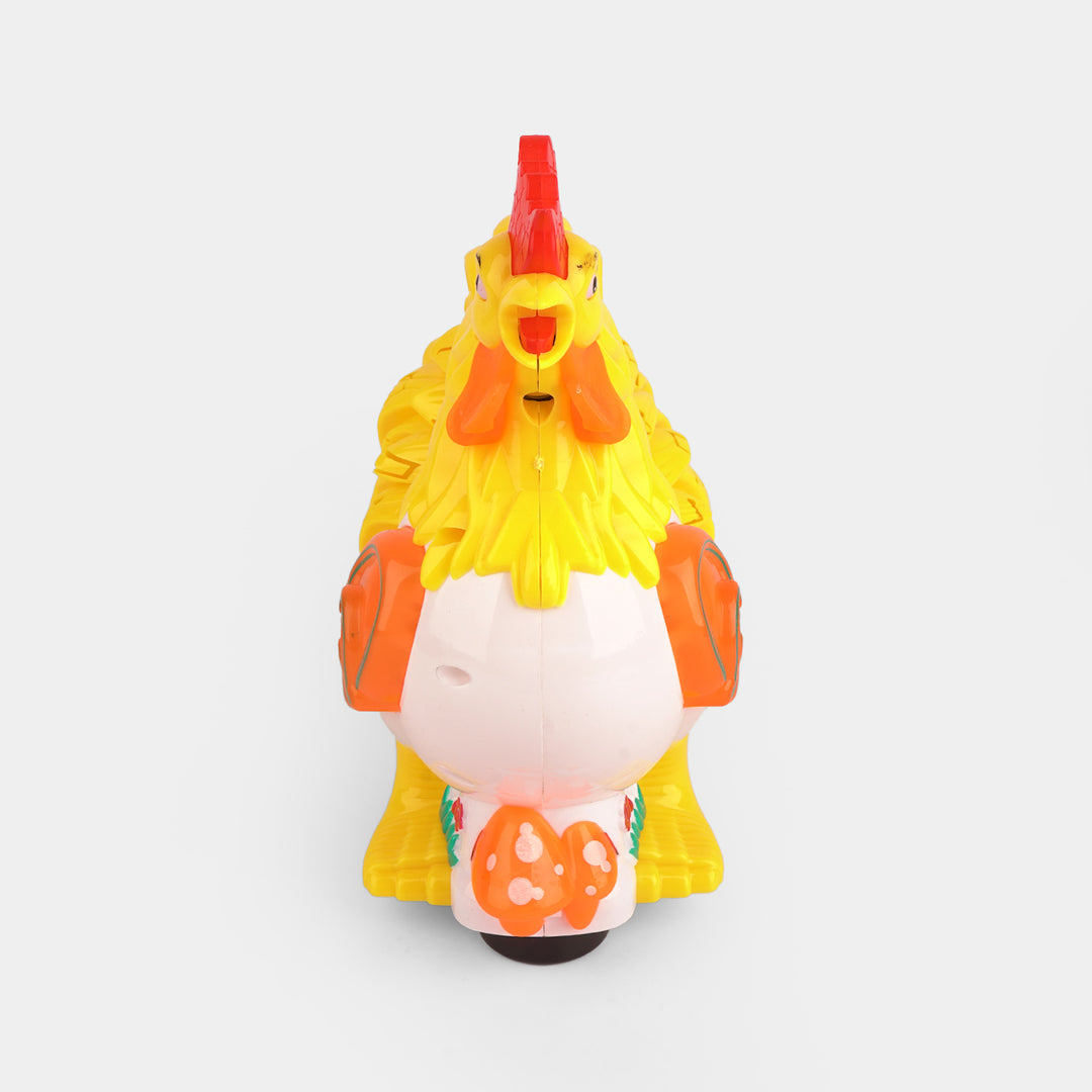 Electric Light-Up and Musical Rooster Toy