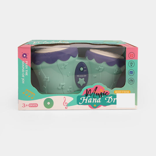 Electronic Music Hand Drum Toy for Kids