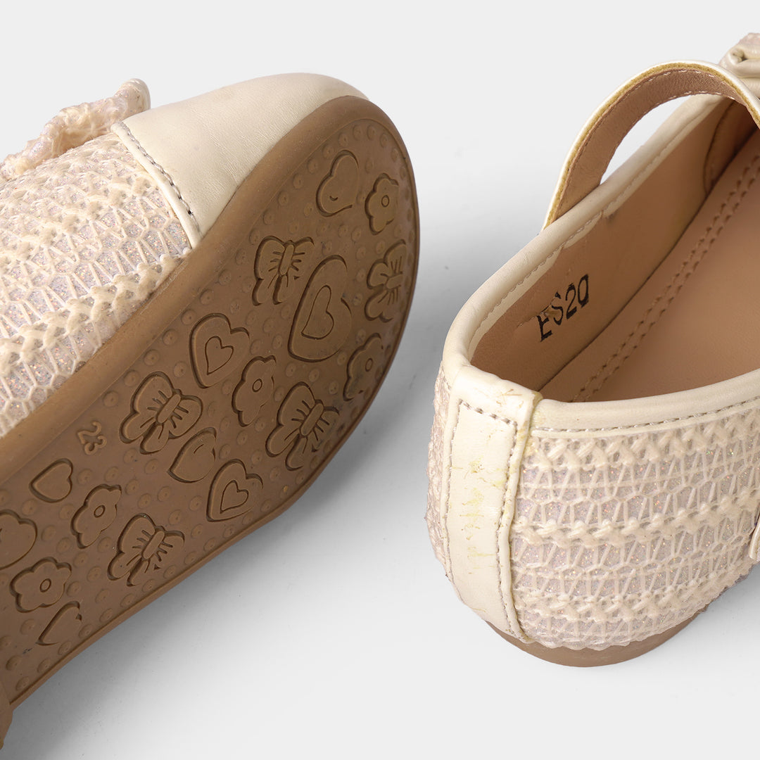 Girls Pumps ES-20-Fawn