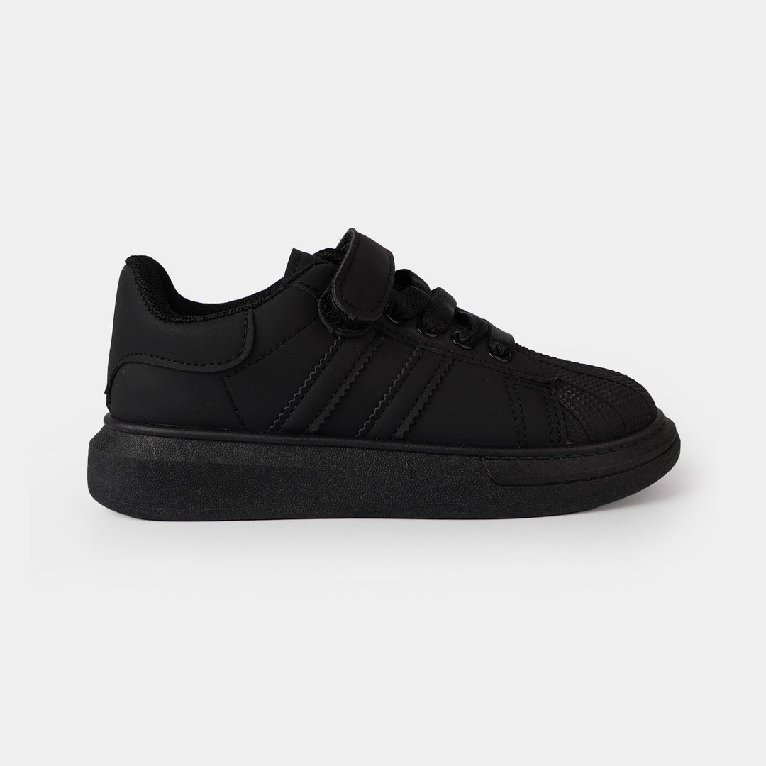 Boys Sneaker B09-BLACK