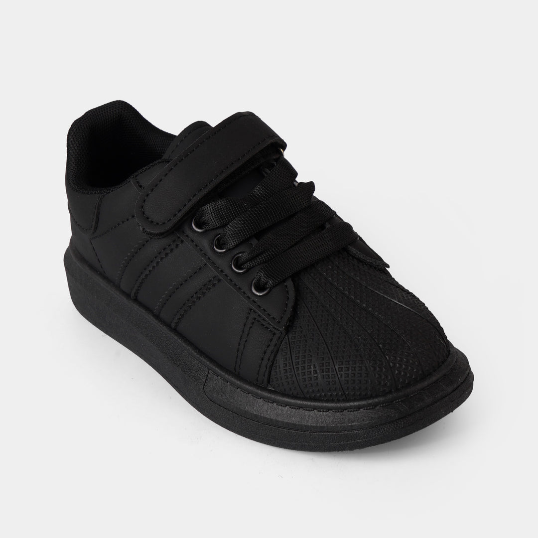Boys Sneaker B09-BLACK