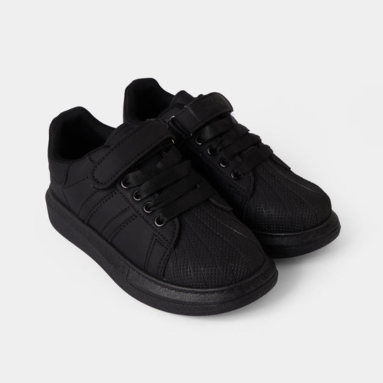 Boys Sneaker B09-BLACK