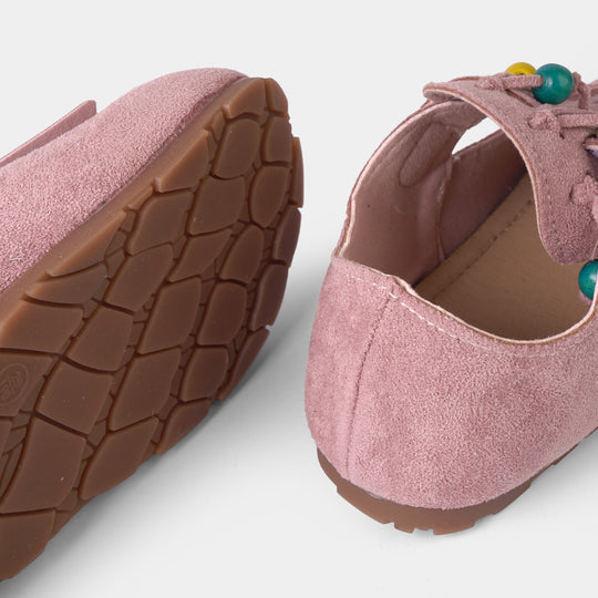 Girls Pumps C12-Pink