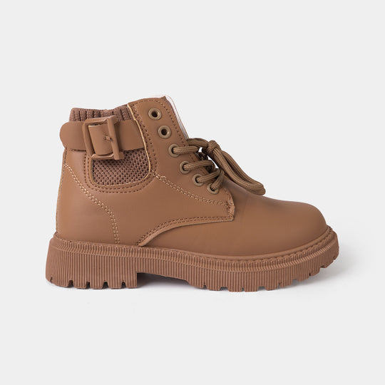 Boys Boots A02-BROWN-1
