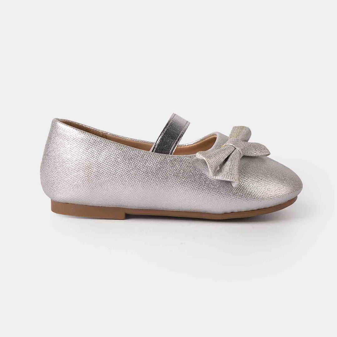 Girls Pumps ES-29-SILVER