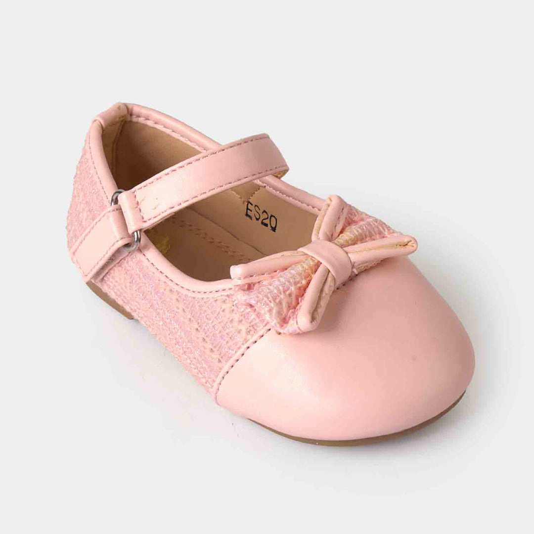 Girls Pumps ES-20-Peach