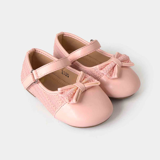 Girls Pumps ES-20-Peach