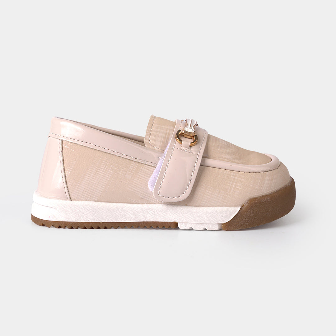 Girls Loafer ST-43-BEIGE