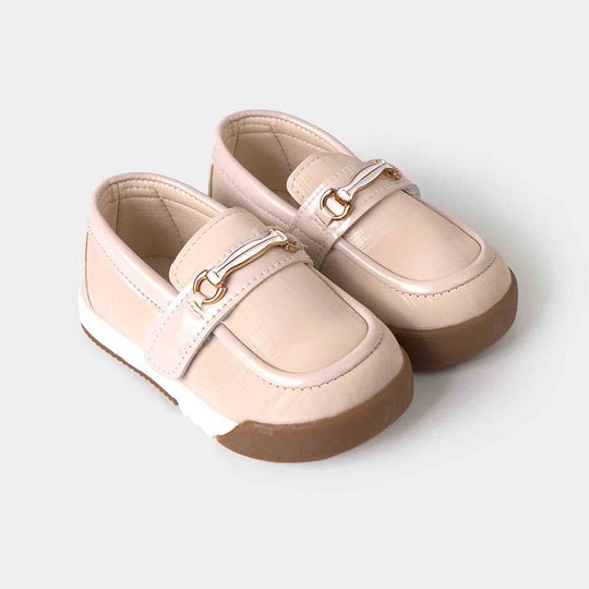 Girls Loafer ST-43-BEIGE